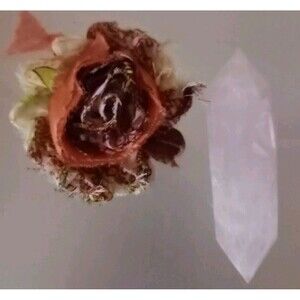 Rose Quartz  Tower Crystal Polished  3 Inch Double Point Health Wellness Crafts